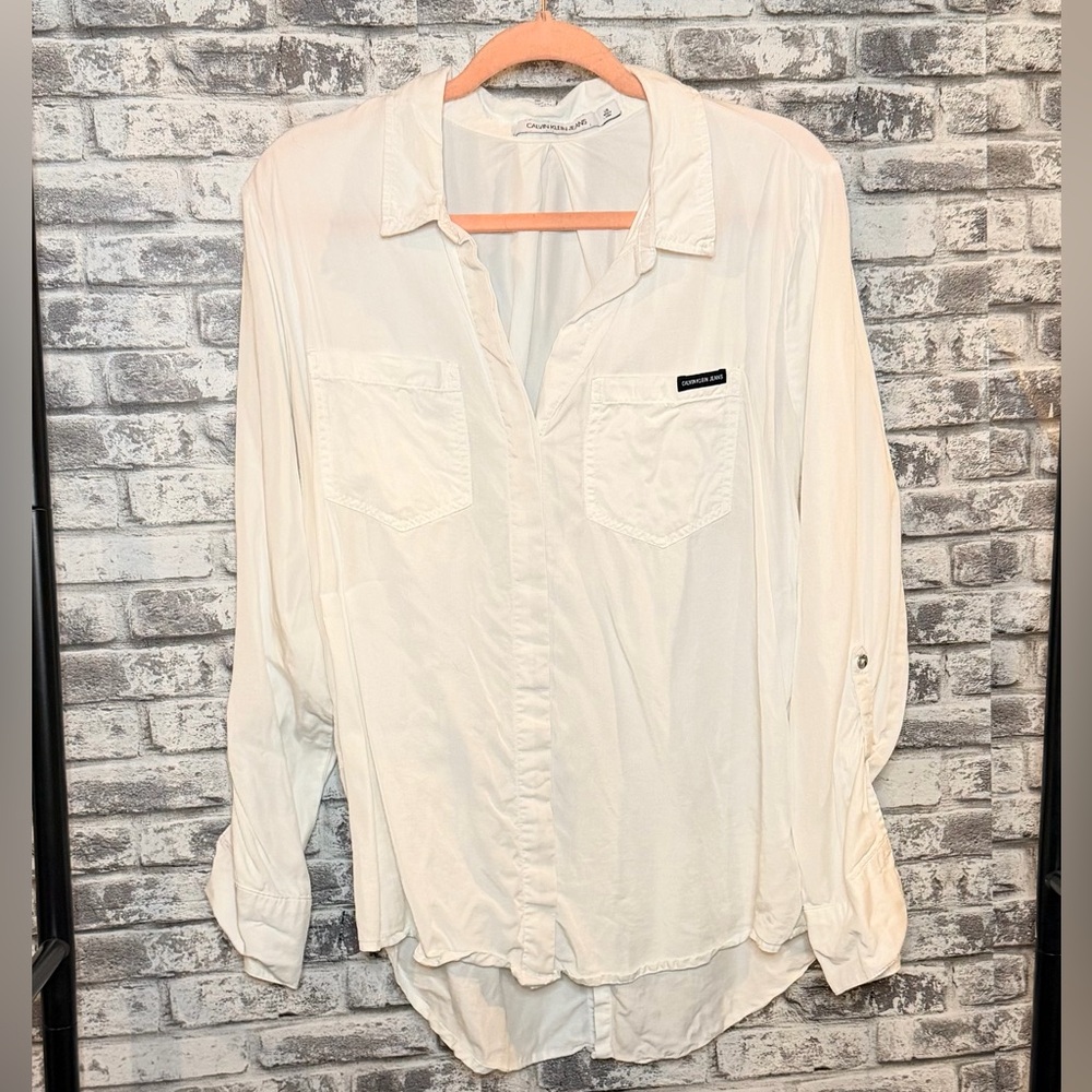 Calvin Klein Jeans White Shirt